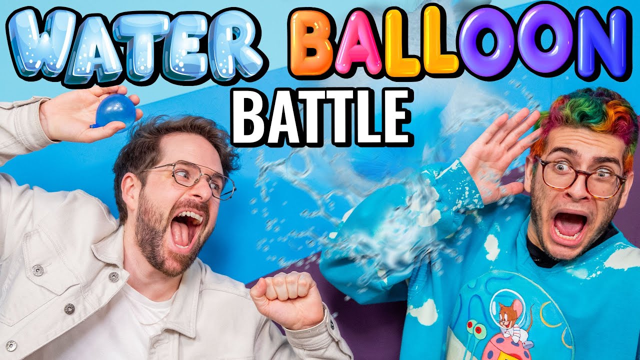 Water Balloon Battle! | The Challenge Pit