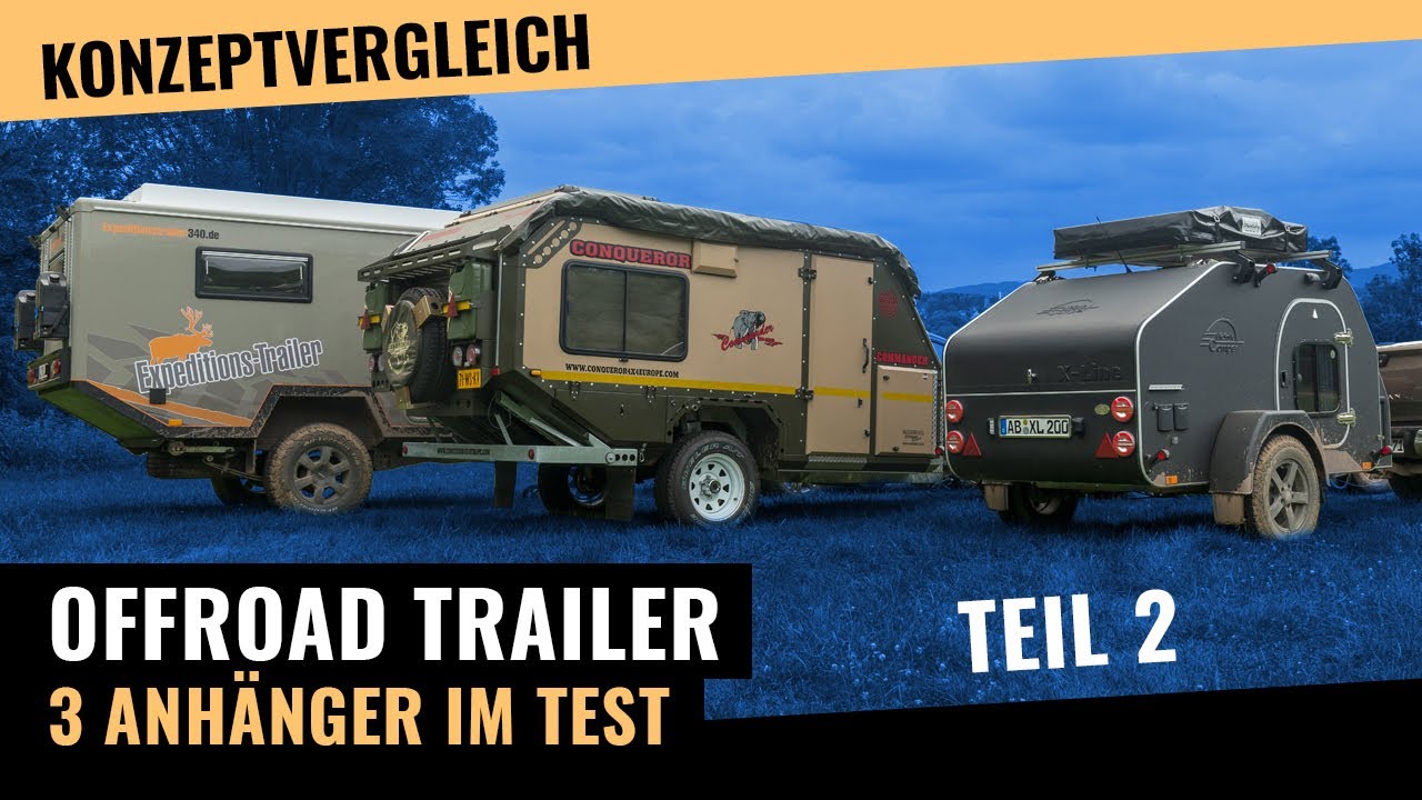 Offroad Trailer Test 2019 – Welcher Anhänger ist der Beste? [2/2]