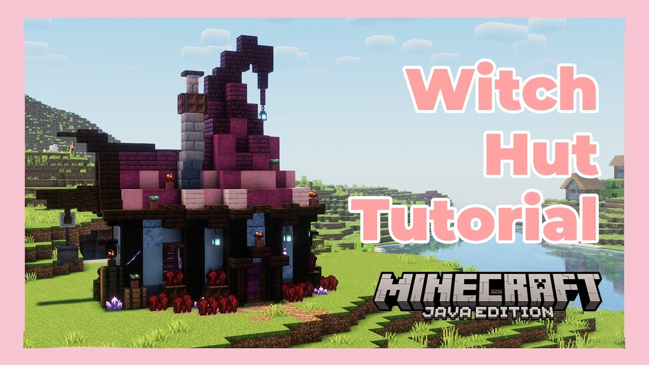 Обучающее видео по хижине ведьмы в Minecraft!