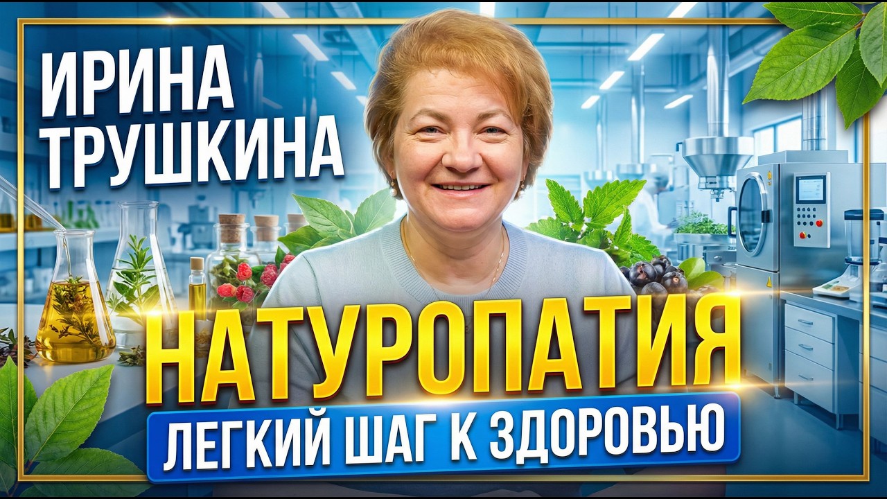 Ирина Трушкина. Натуропатия - легкий шаг к здоровью.
