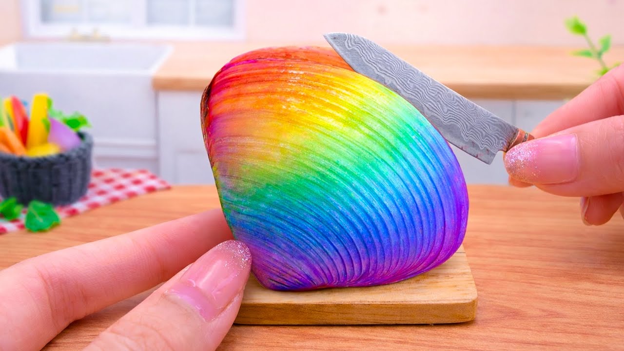 So Yummy Amazing Miniature Clam Tacos Recipe 🌮 Mini Yummy Cooking