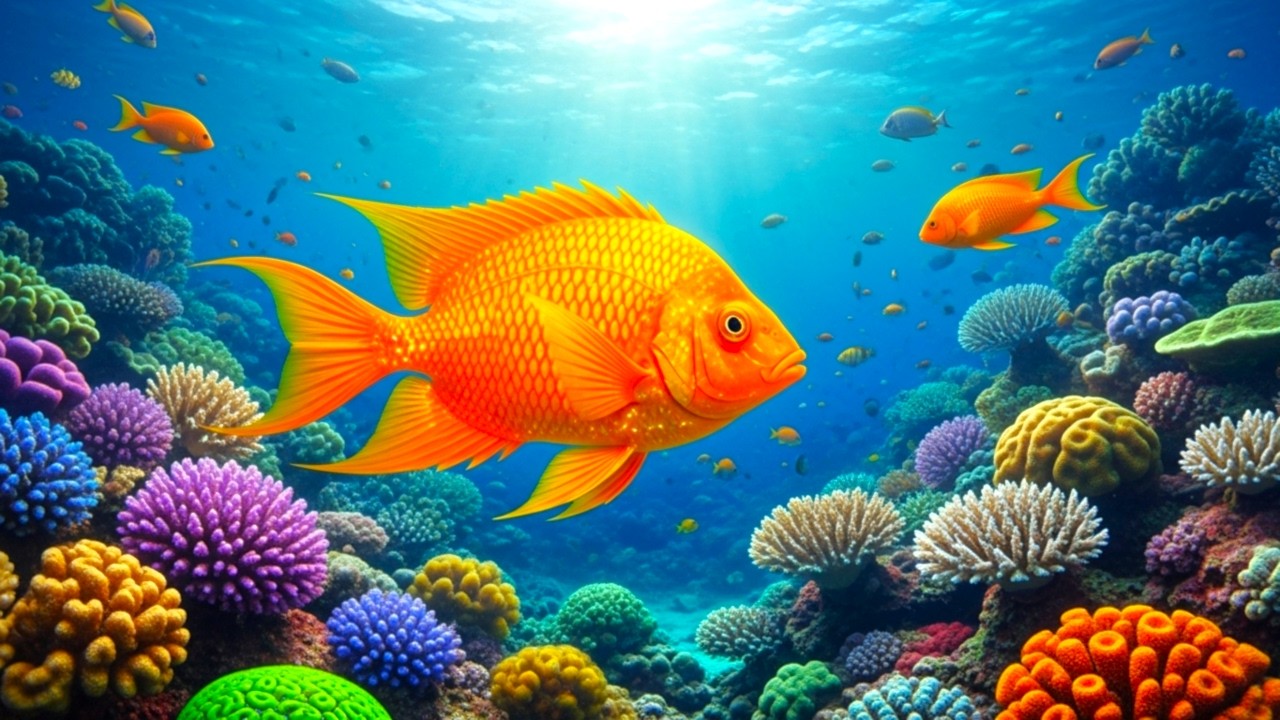 The Best 4K Aquarium - Dive Into The Mesmerizing Underwater Realm, Sea Jellyfish, Coral Reefs #2
