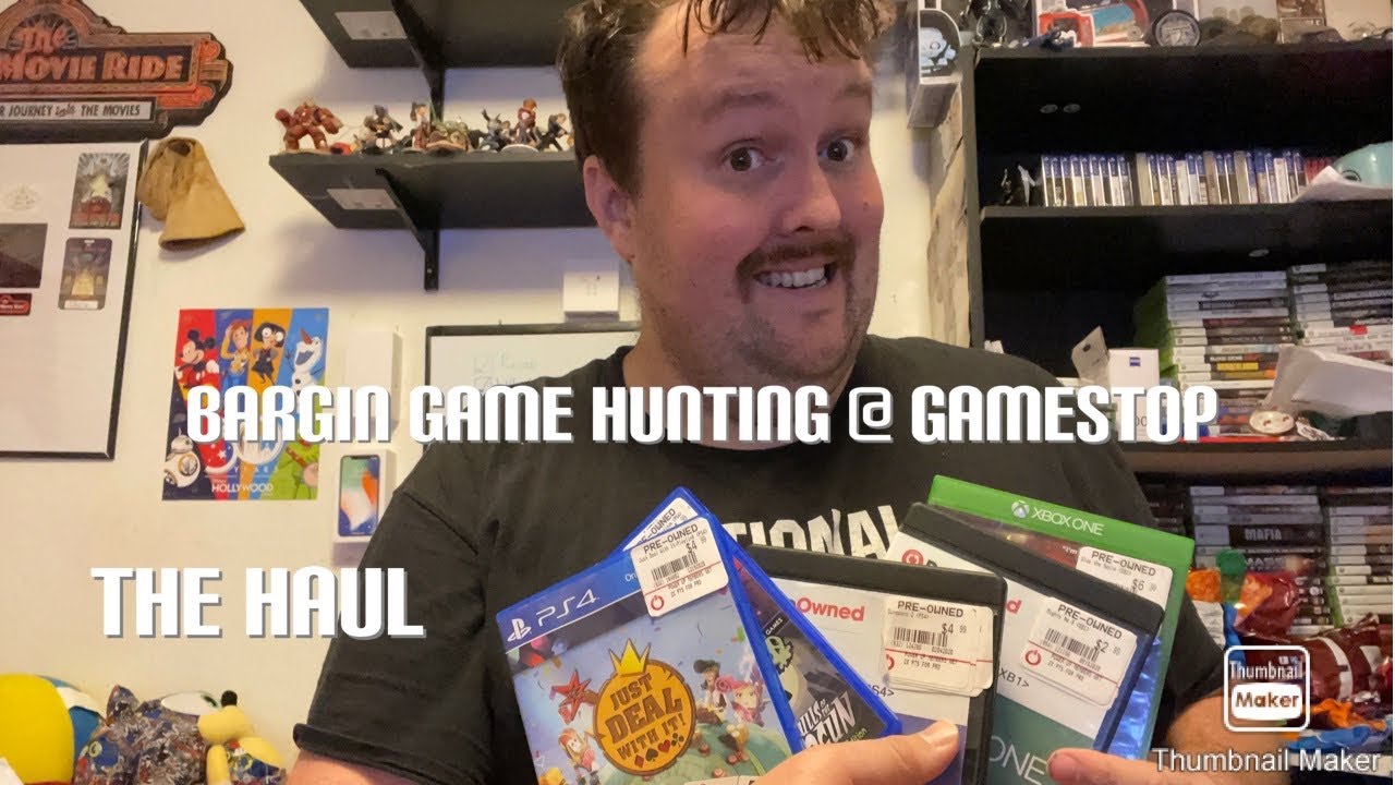 The Haul: Bargin Game Hunting @ Gamestop (4K)