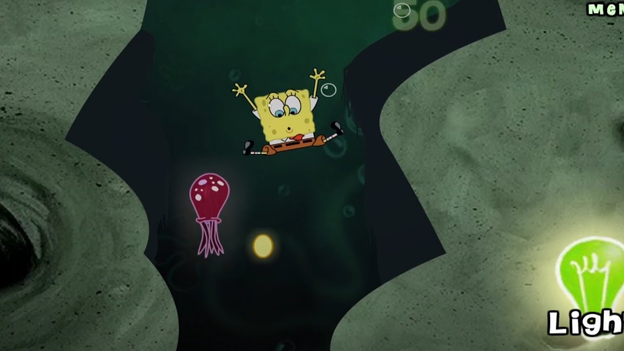 SpongeBob: The Dark Abyss Flash Game