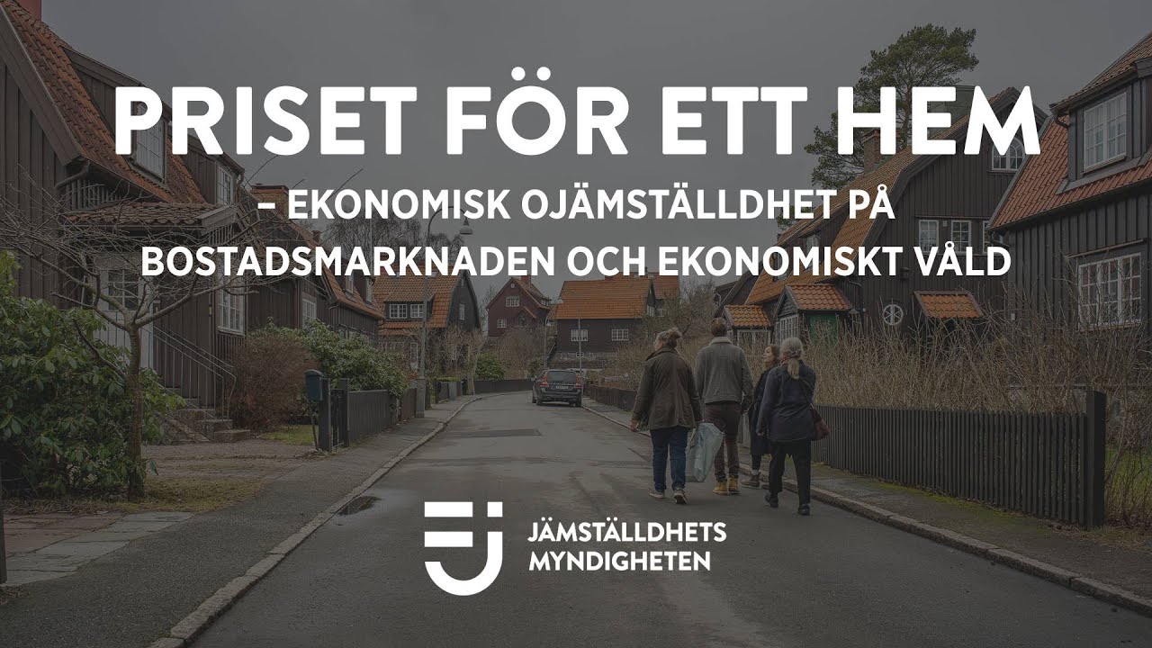 Priset för ett hem – ekonomisk ojämställdhet på bostadsmarknaden och ekonomiskt våld