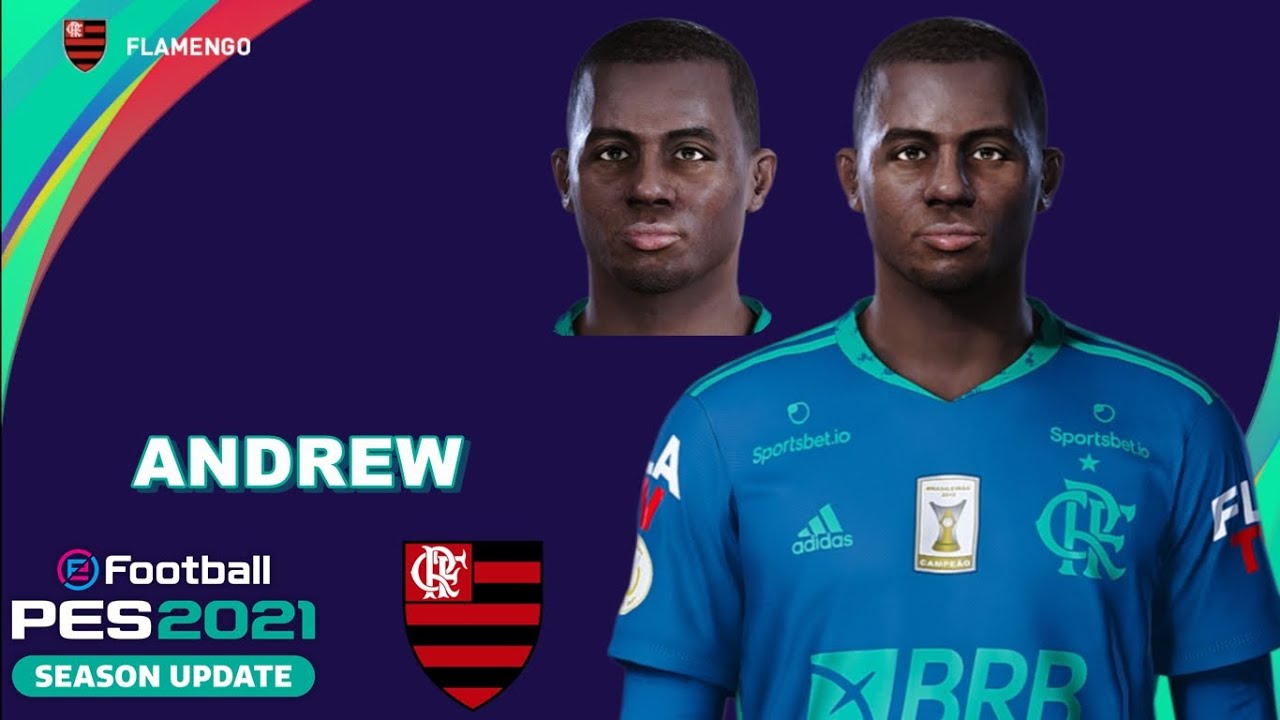 ANDREW PES 2021 (FLAMENGO) EFOOTBALL COMO FAZER