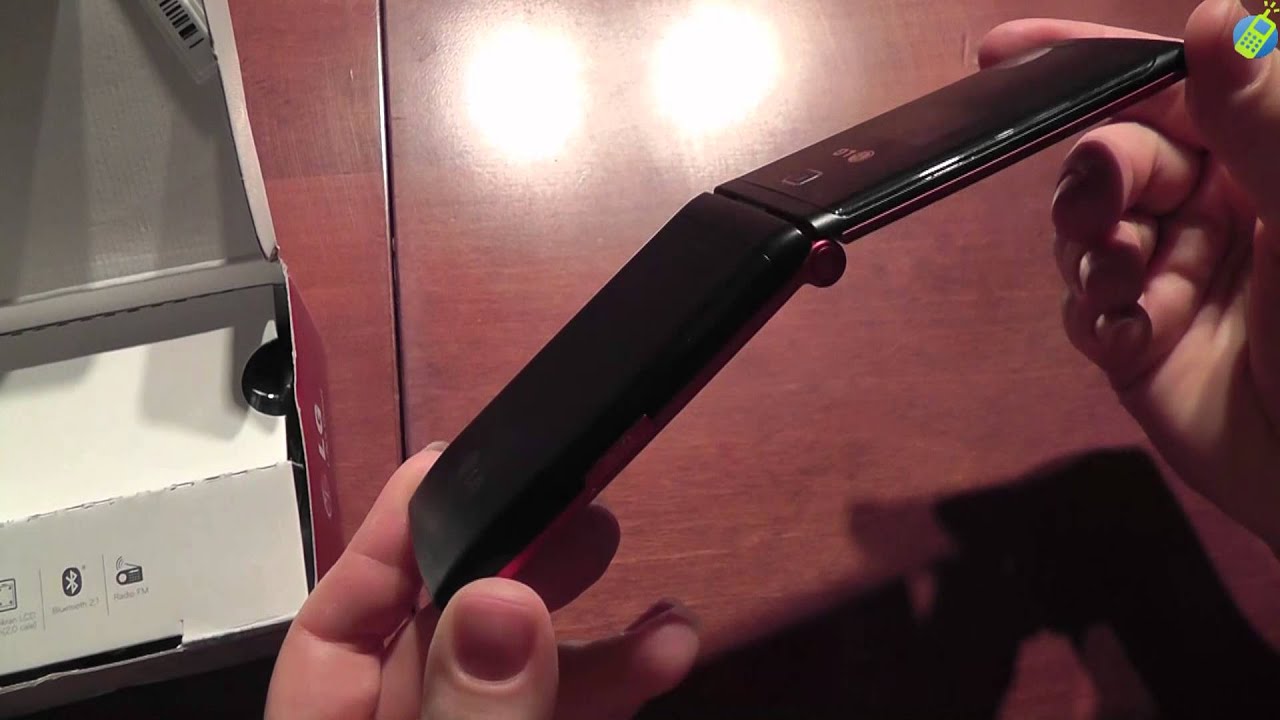 unboxing pl LG-A133 Red rozpakowanie po polsku