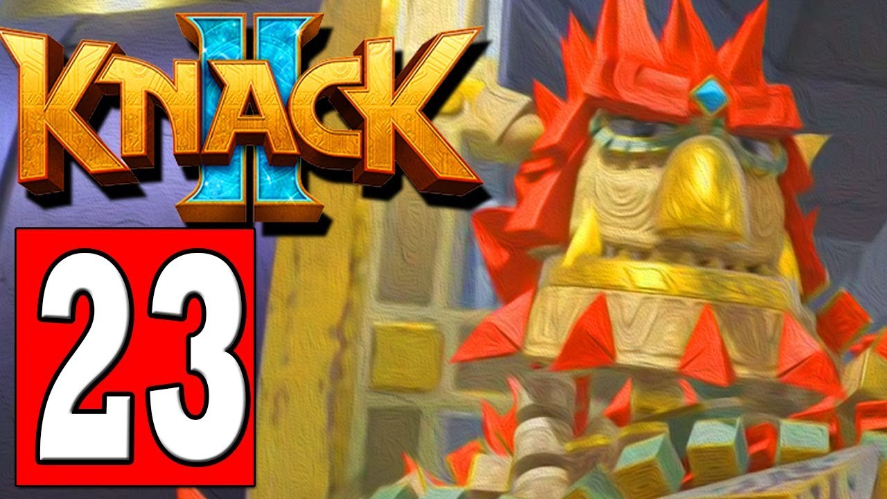 KNACK 2 Gameplay Walkthrough Part 23 - THE ESCAPE / THE MASTER PLAN