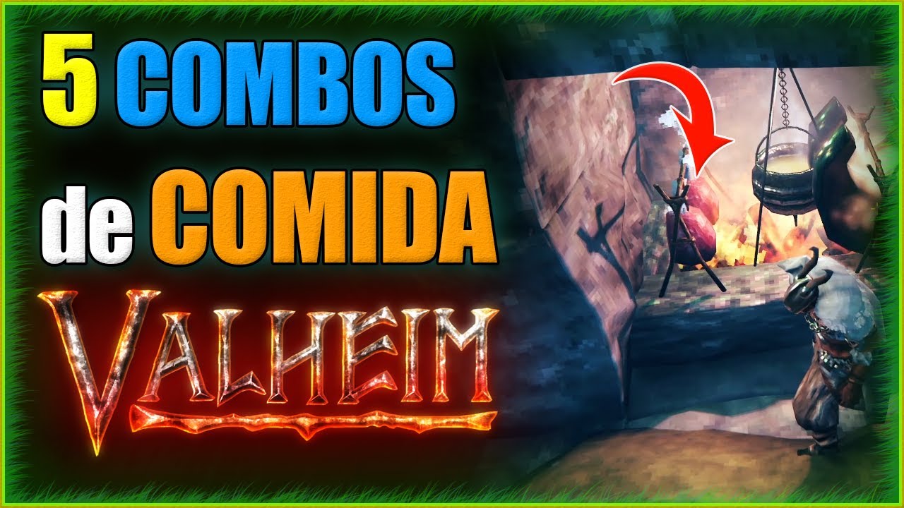 [Comida] 5 MELHORES COMBINAÇÕES • Guia Valheim Alimentos