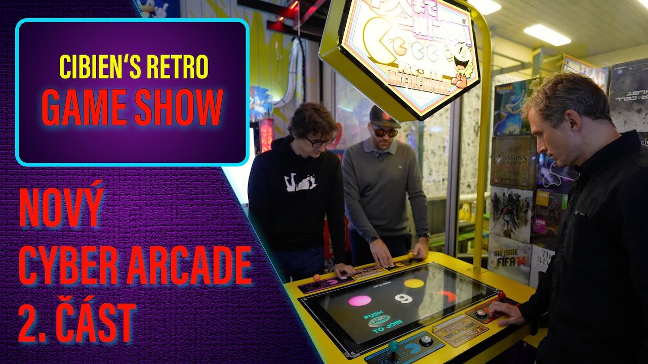 Podívejte se s námi do nové pobočky Cyber Arcade: 2. část. Nové prostory a televize po babičce