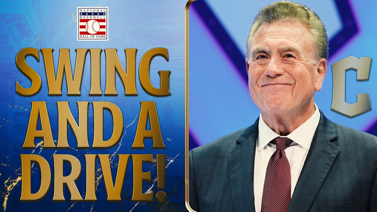 Legendary Cleveland broadcaster Tom Hamilton delivers his 2025 Ford C. Frick Award speech! 🎙️