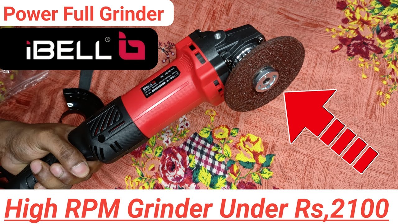 Ibell Angle Grinder EXPOSED Best for Indian Workshops? |Ibell Angle Grinder Unboxing And Review 2025