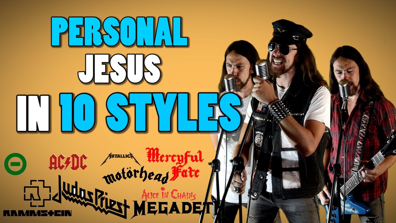 Depeche Mode PERSONAL JESUS in 10 different styles