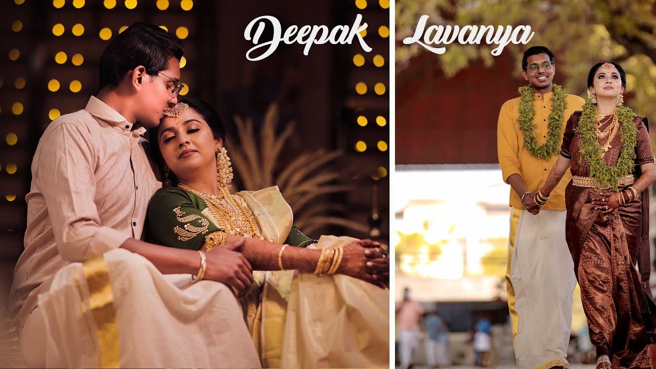 Deepak # Lavanya wedding highlights_ visionplus wedding tvpm