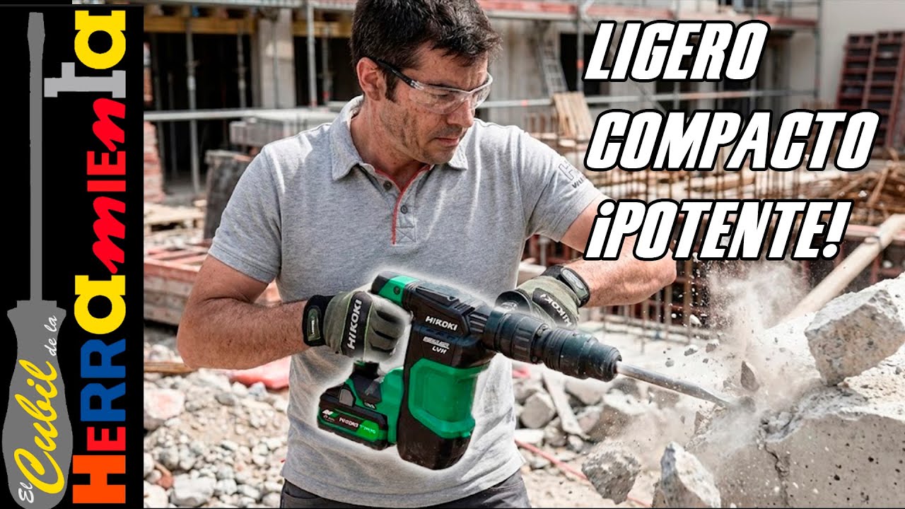 ¡Poder de Demolición sin Cables! 💥 HiKOKI SDS-max H3641DA (36V Multi Volt)