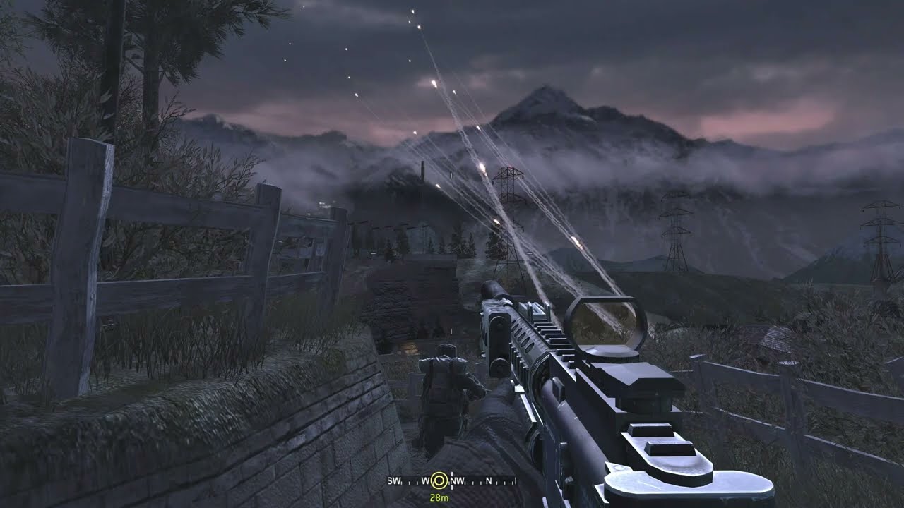 Call of Duty 4: Modern Warfare (2007) - Blackout (Act I) [4K 60FPS]