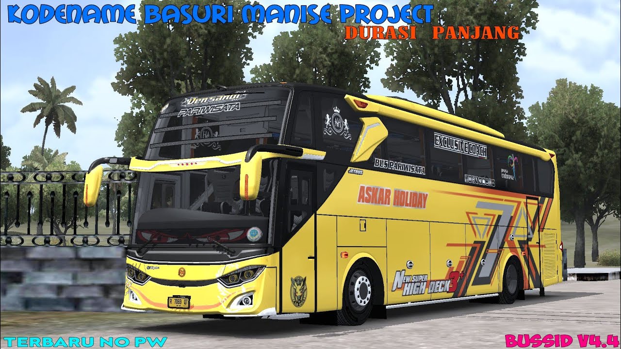 Share!Kodename BASURI MANISE PROJECT KANE DAN JERNIH Bussid V4.3/4.4