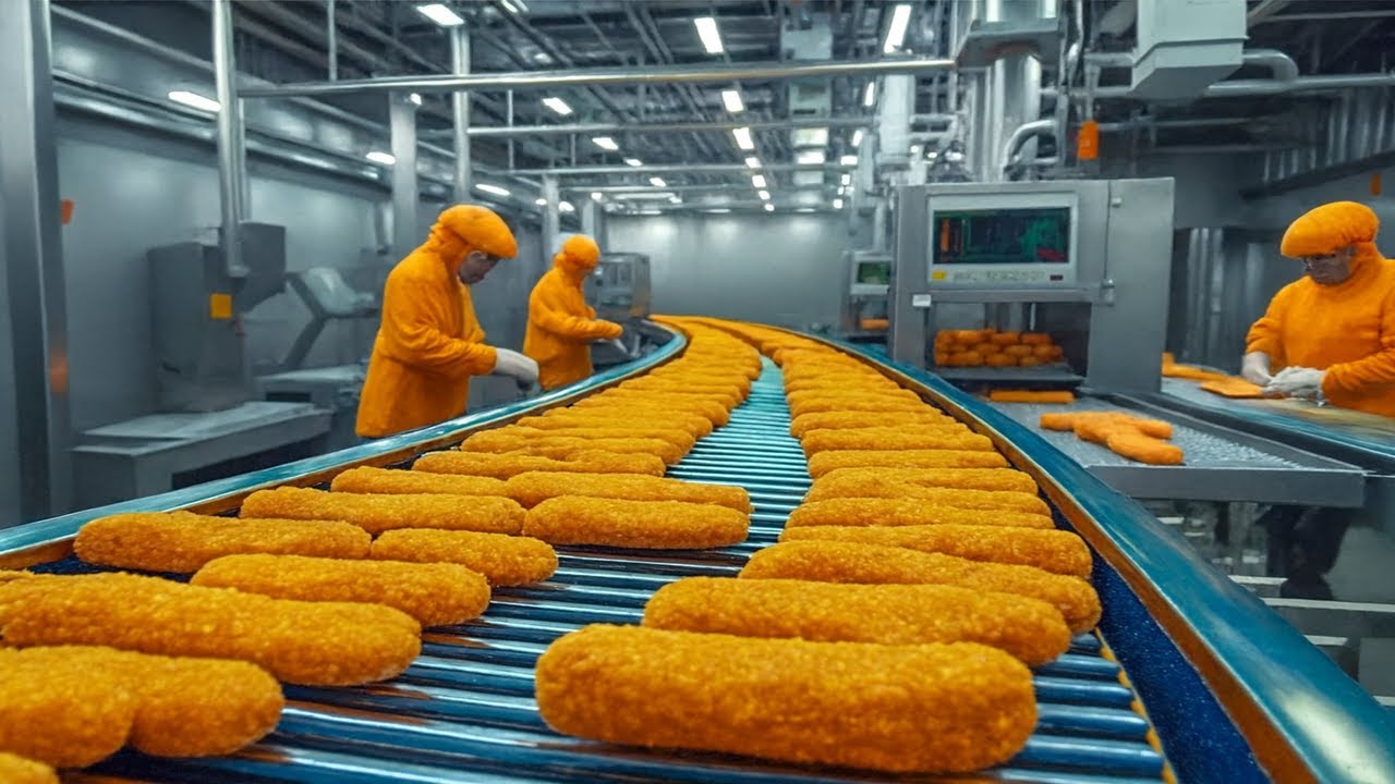 Comment des Millions de Bâtonnets de Poisson Sont Fabriqués – De la Mer à Votre Assiette