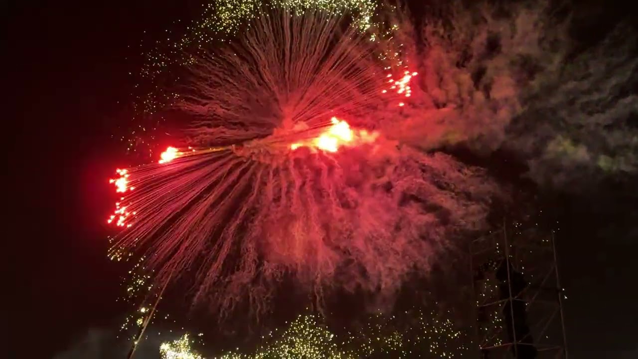 南投燈會最美煙火🎆秀