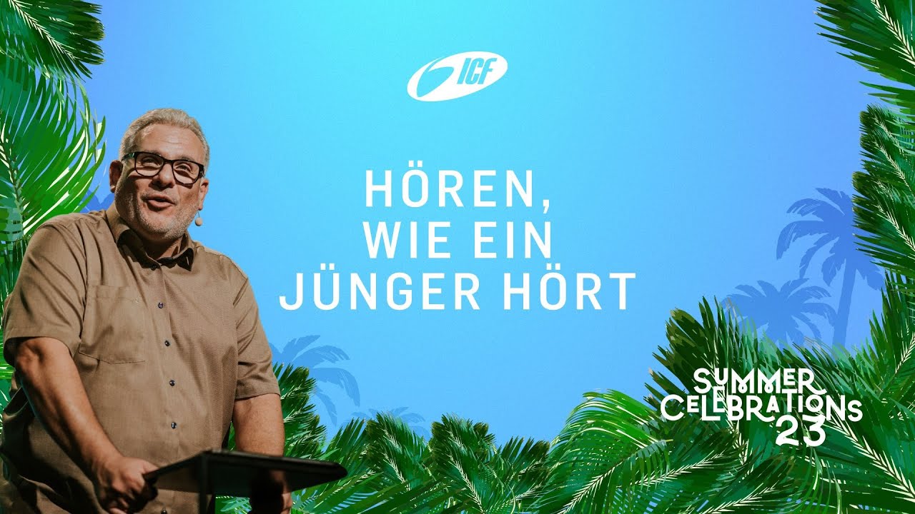 SUMMER CELEBRATIONS | HÖREN, WIE EIN JÜNGER HÖRT | GRAZIANO GANGI