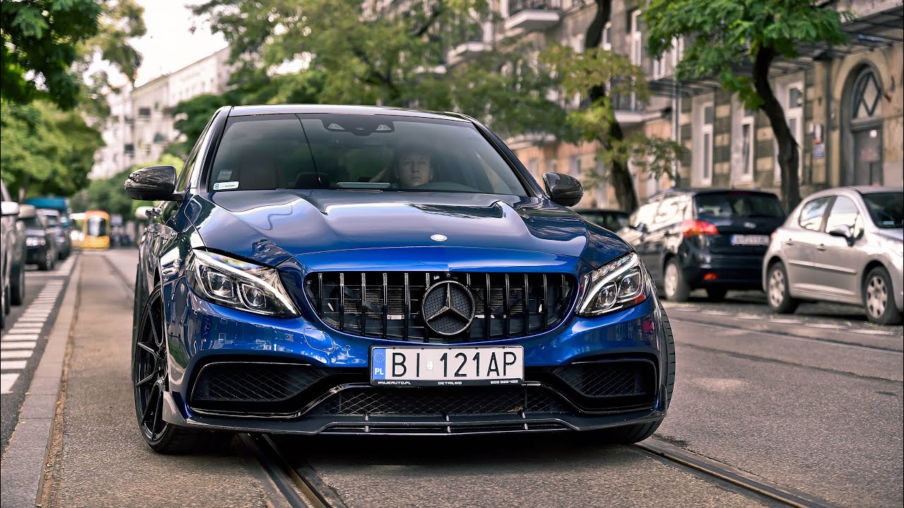 Uber 800-konnym AMG i dziwny pasażer w kominiarce 🥷