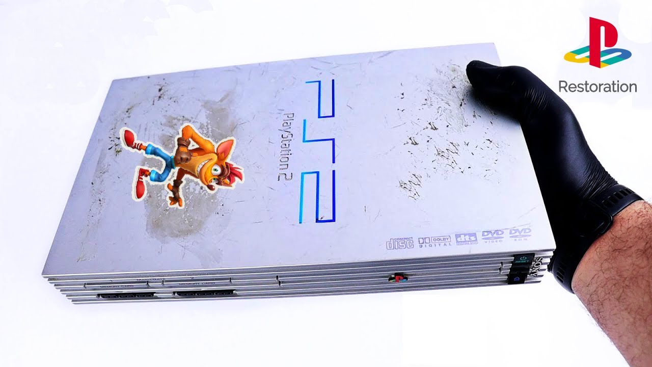 Купил красный экран смерти Playstation2 Fat! Могу ли я исправить PS2 Repair Retro Console Restoratio