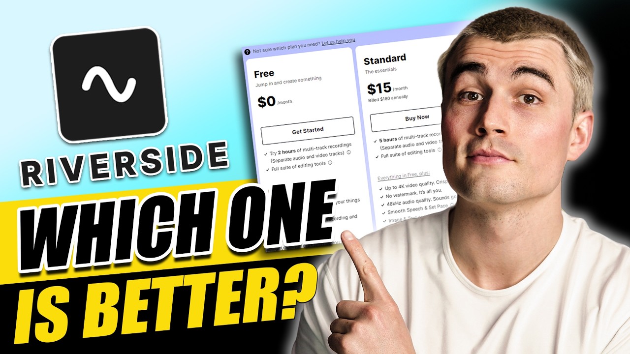 Riverside.fm Free vs Paid Plan Review (For Podcasters) - Is It Worth The Money?