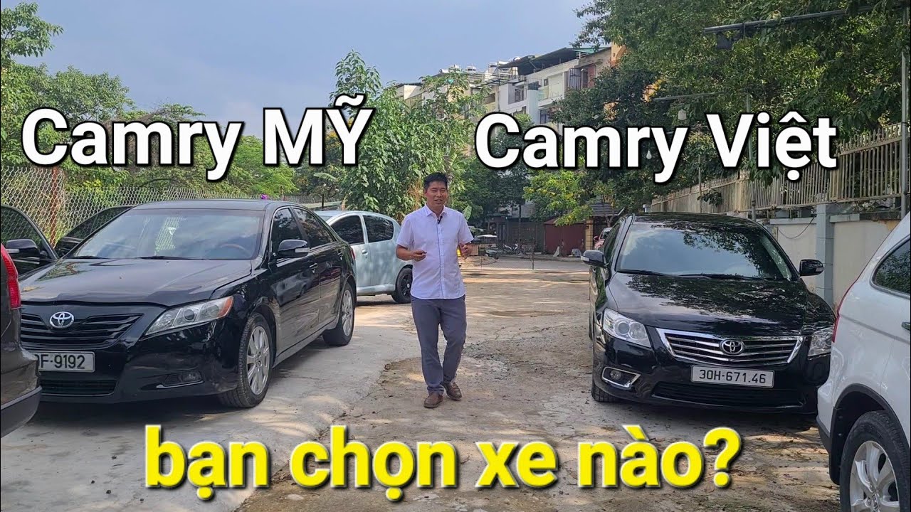 Camry Mỹ & Camry Việt hơn kém điểm gì? Xe nào đáng chọn hơn