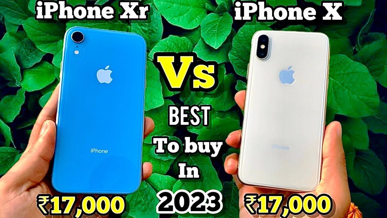 iPhone Xr vs iPhone X in 2024 Hindi | Best Second hand iPhone to buy in 2024 |Speed|Camera|battery|