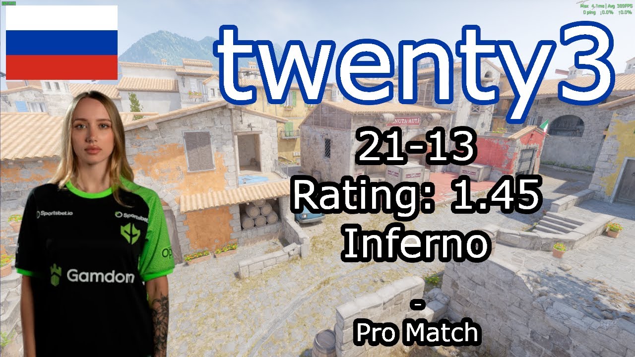 twenty3 Demo (21-13) Imperial FE vs BIG (INFERNO) POV | IEM Katowice 2025 Play-in