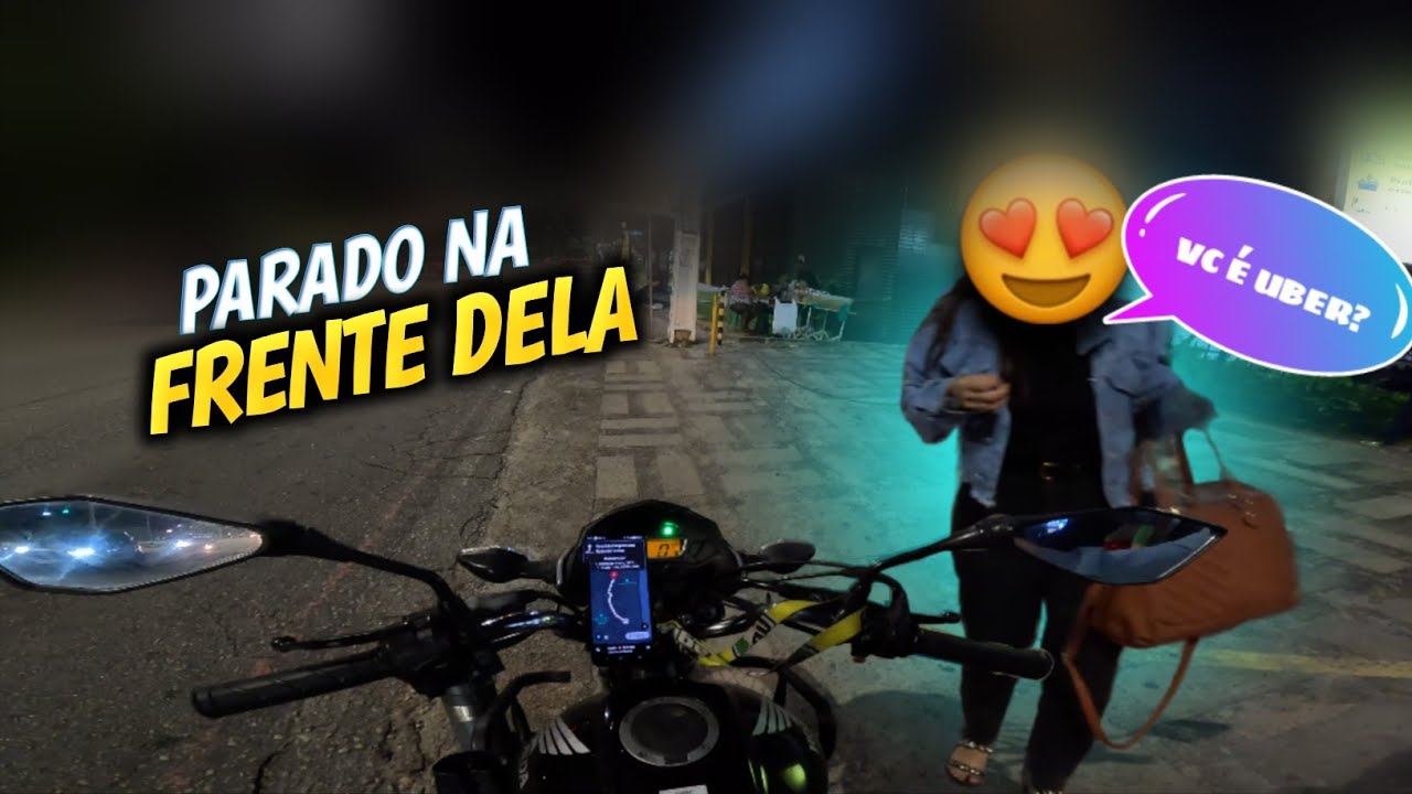 FAZENDO UBER MOTO NA QUARTA-FEIRA A NOITE EM NATAL-RN *FOI ISSO QUE ACONTECEU*