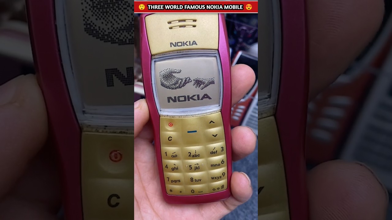 World Famous Old Nokia Mobiles #mobile #shorts #gadgets #viral