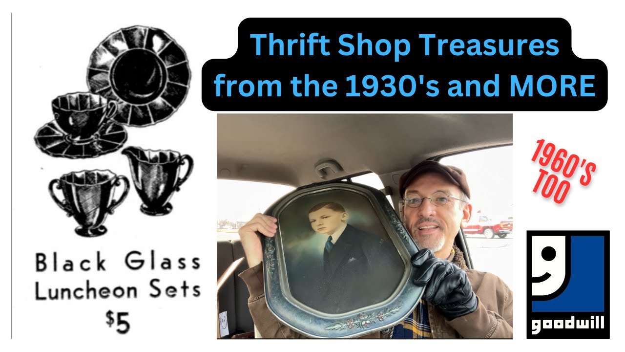 I Went Thrifting All Over Town!  What Did I Find?