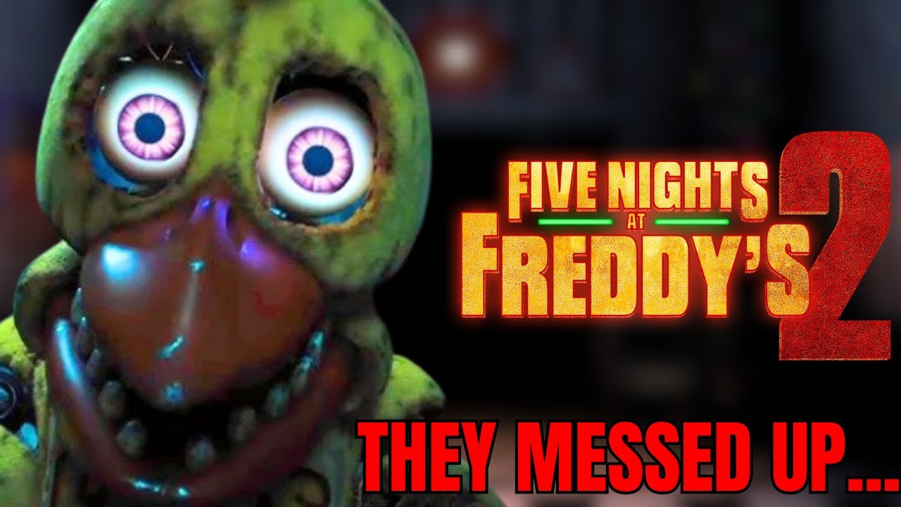 The BIGGEST DISAPPOINTMENT in the FNAF 2 movie...