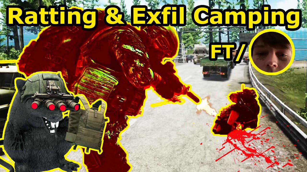 Utterly PUTRID Rat Gameplay 🤮🐀 || Escape from Tarkov (Ratting/Extract Camping) ft/ @OfficialSimpin