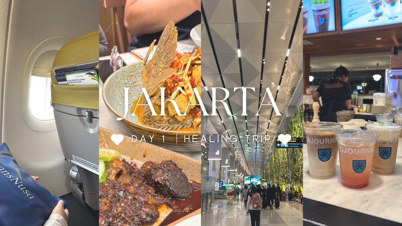 Healing Trip Jakarta - Day 1 │ Travel Vlog