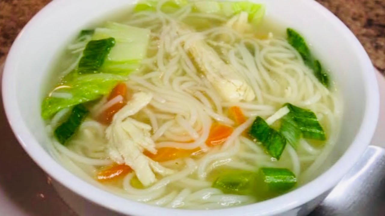 Quick & Easy:  CHICKEN MISUA SOUP recipe