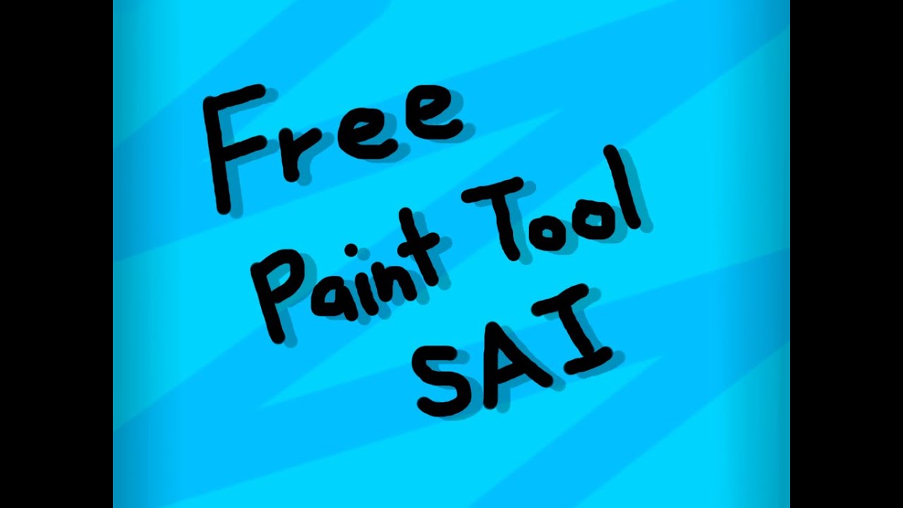 How to get Paint Tool SAI Full Version (1.0.0/1.0.1) | 2022