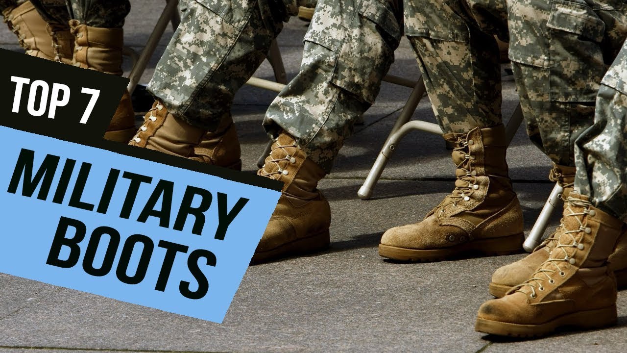 7 Best Military Boots 2019 Reviews