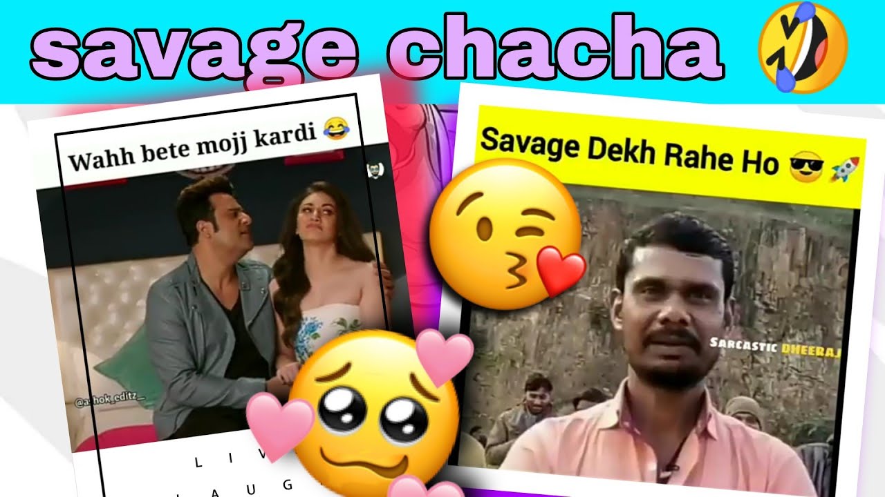 savage chacha memes || tranding memes || Indian memes || part-3 || meme community||