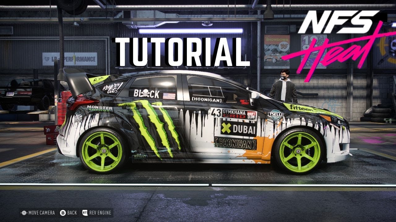 Need for Speed HEAT | Ken Block's Gymkhana 3 Car Build Tutorial!