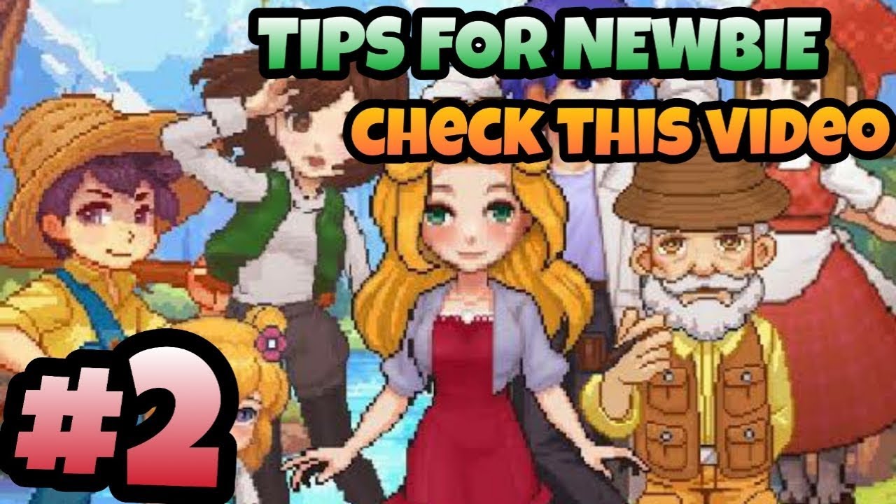 TIPS FOR NEWBIE #2 | HARVEST TOWN