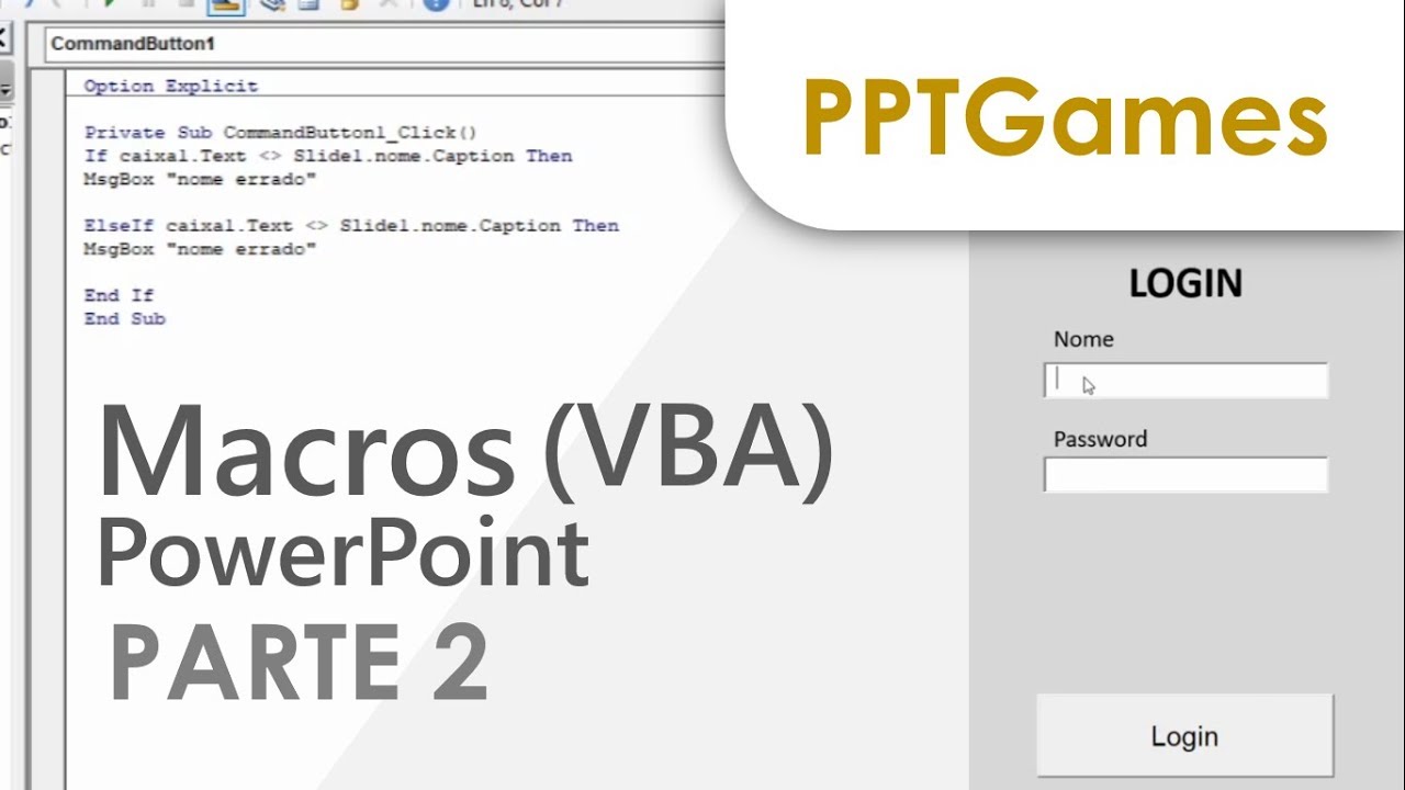 Tutorial de Macros #2 - 