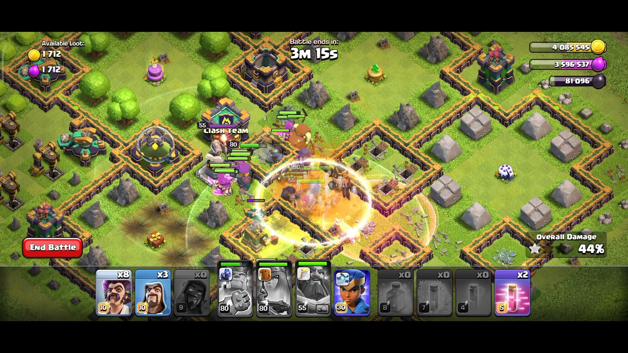 COC 9th anniversary challenge 3 star
