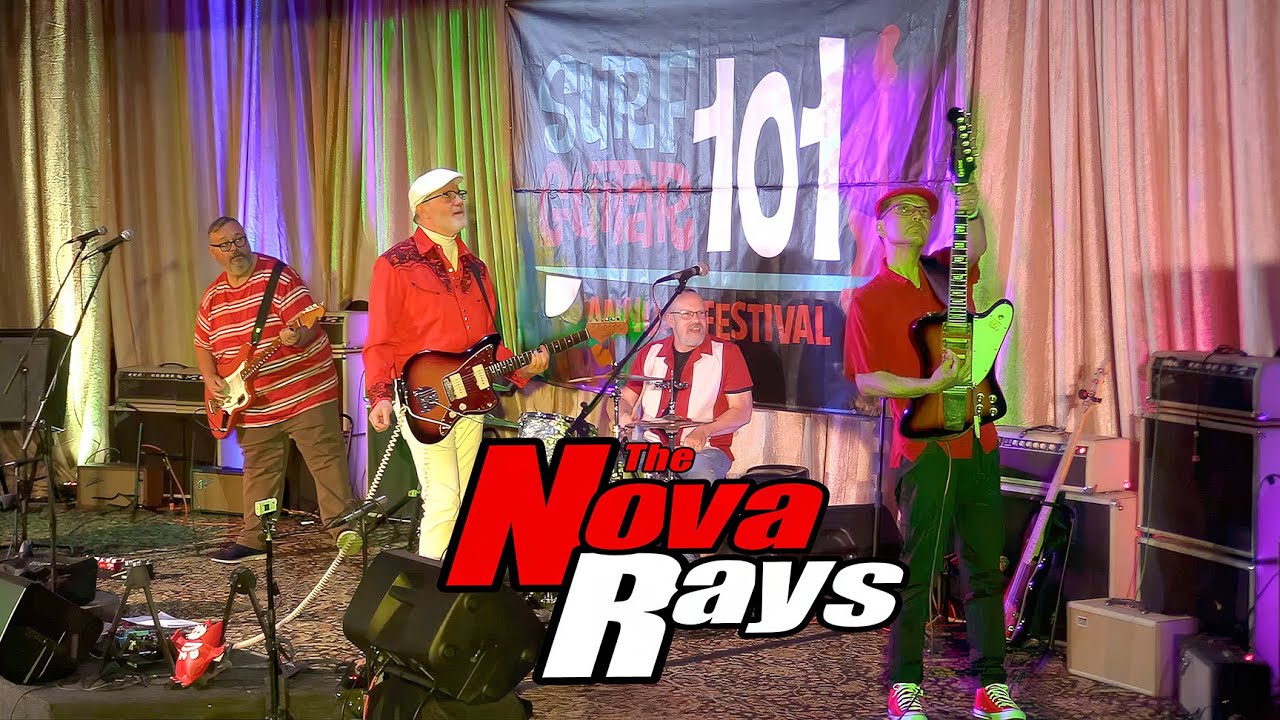 The NovaRays - Live at the Surf Guitar 101 Festival, Long Beach, California - August 1, 2025