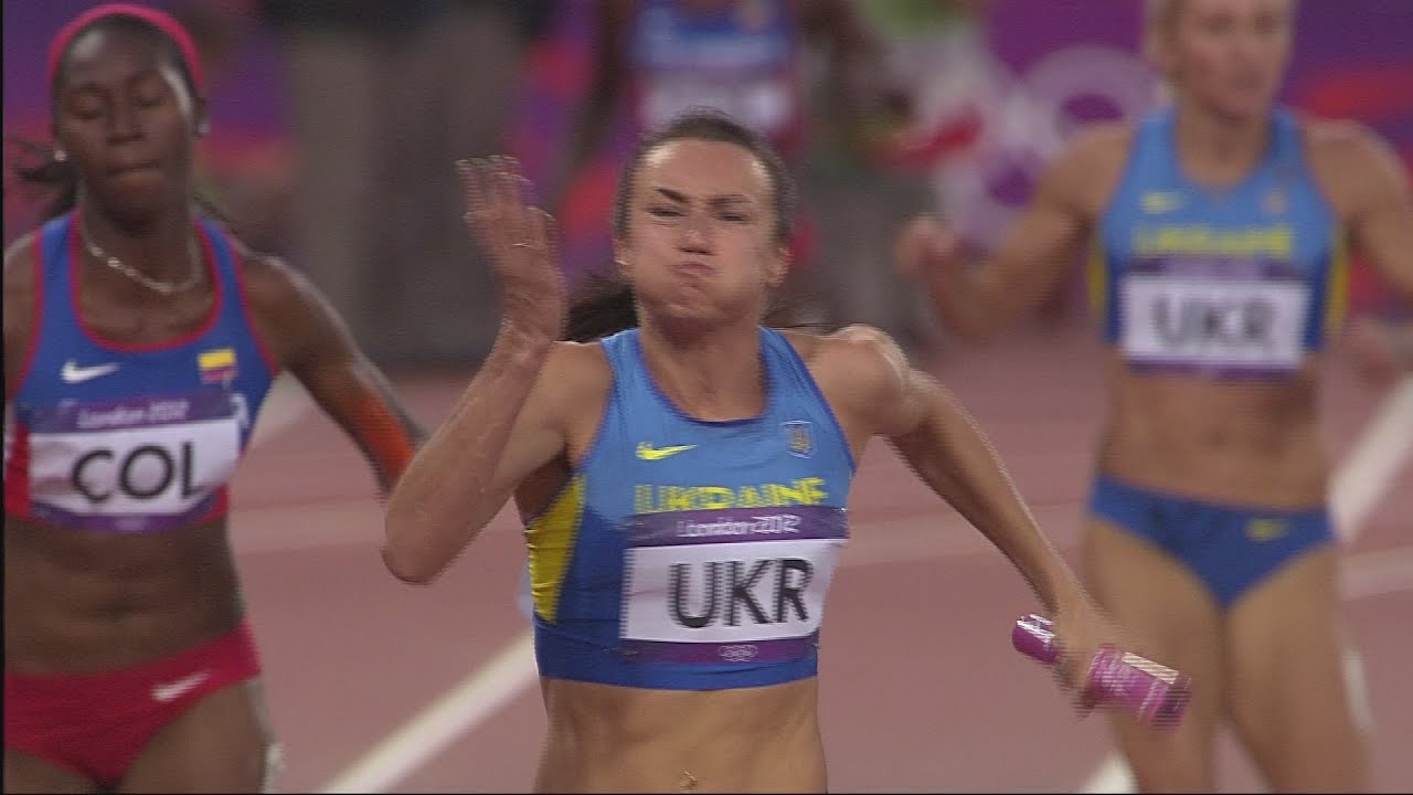 Women's 4 x 100m Relay Round 1 - London 2012 Olympics