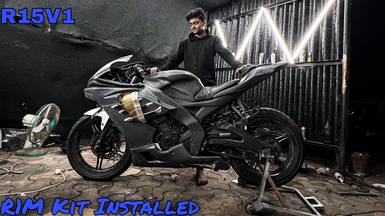 Yamaha R1M Kit Installed In R15V1 || New Design
