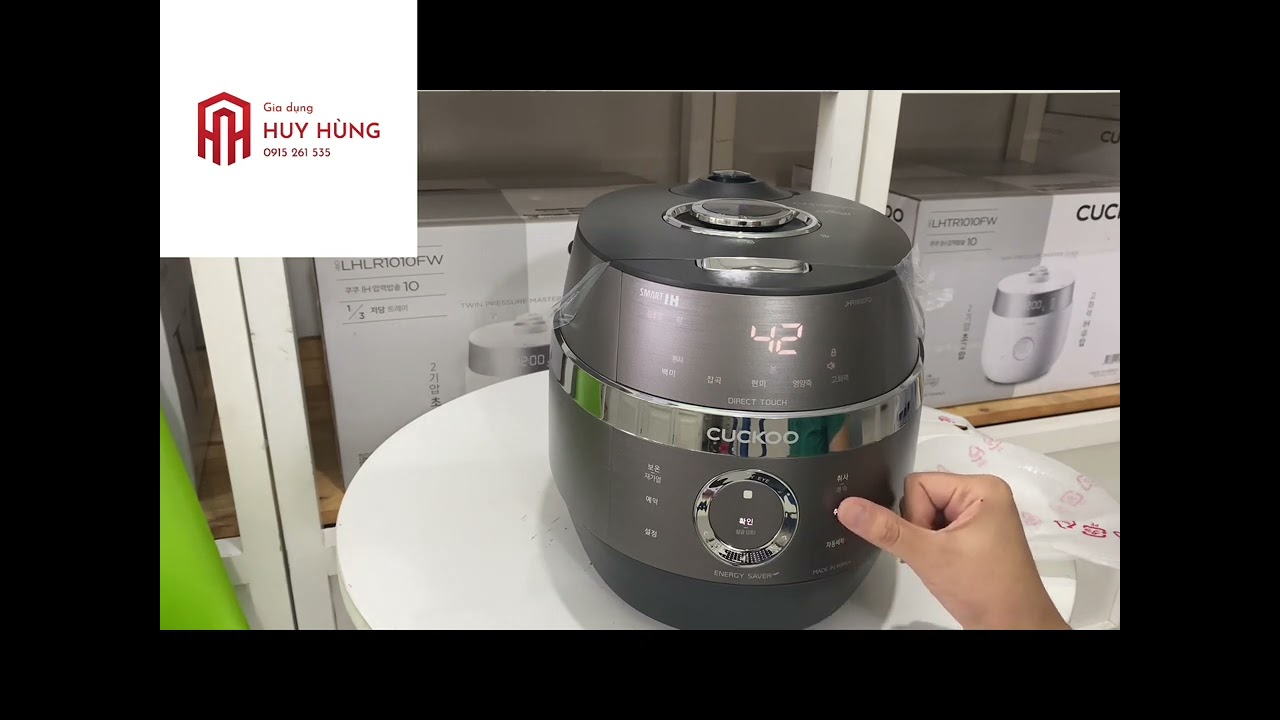 Hướng dẫn sử dụng nồi cơm điện áp suất cao tần Cuckoo JHR1060FD/JHR0660FD