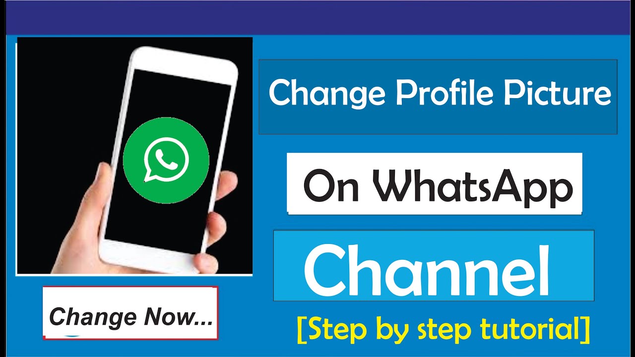 How to Change Profile Picture on WhatsApp Channel