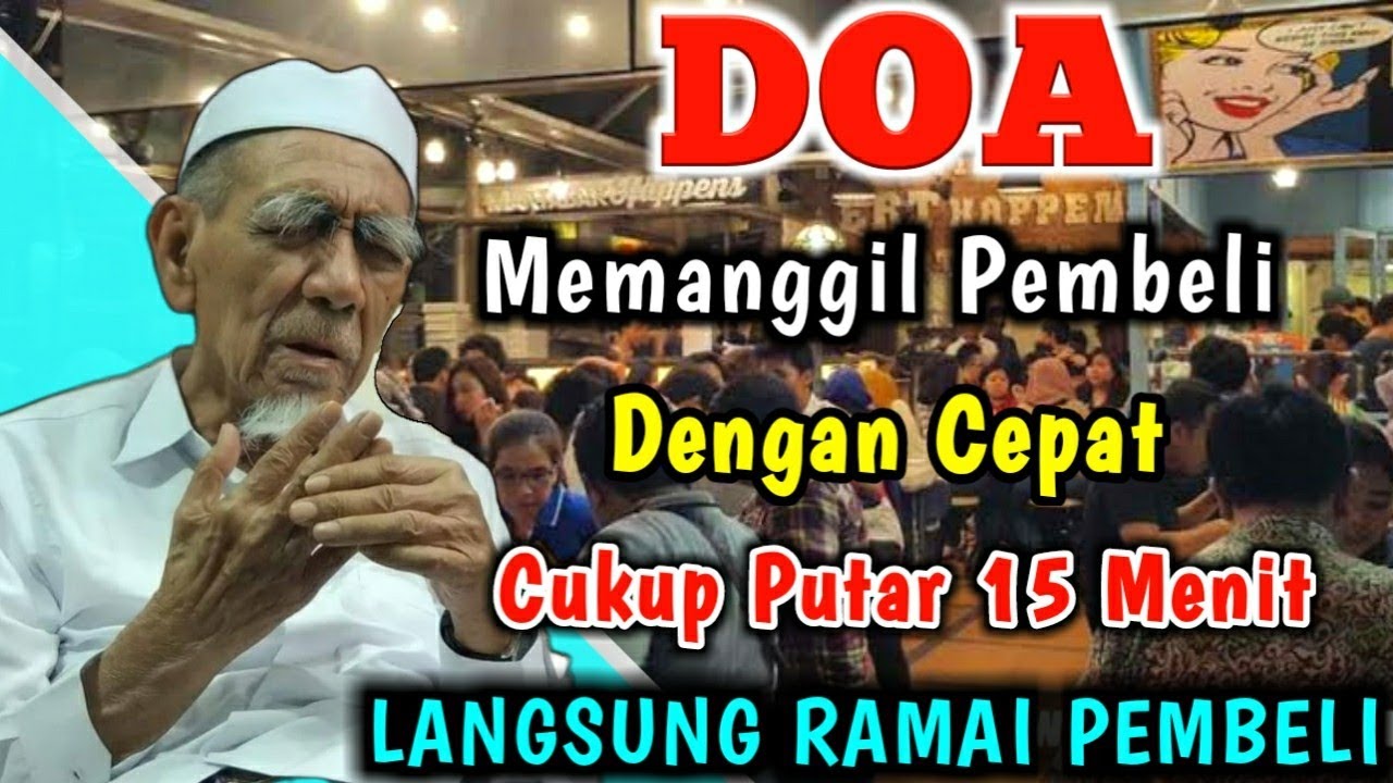 BARU PUTAR 15 MENIT 🔰 Pembeli Ramai Berdatangan, Putar Ditempat Usaha Anda | Pelaris Dagangan Ampuh